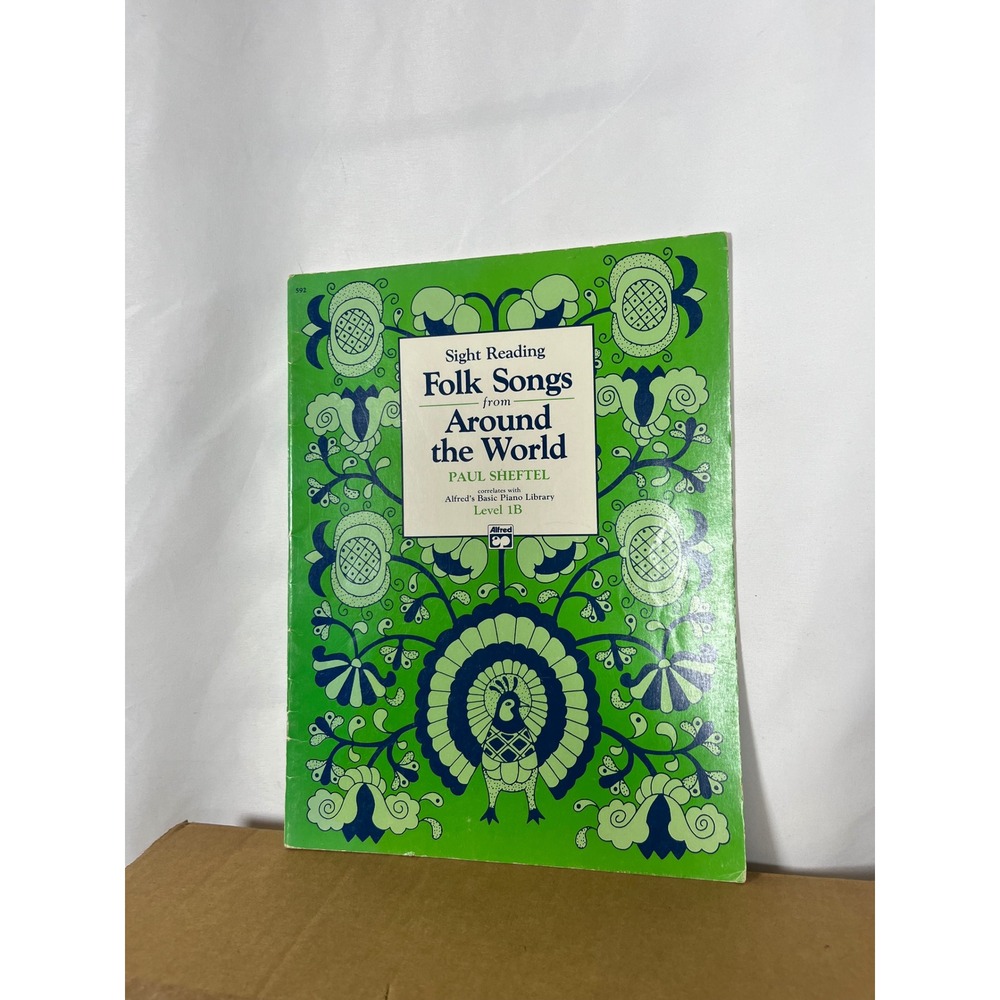 Alfreds Basic Piano Library Sight‎ Reading Folk Songs Around the World Level 1B